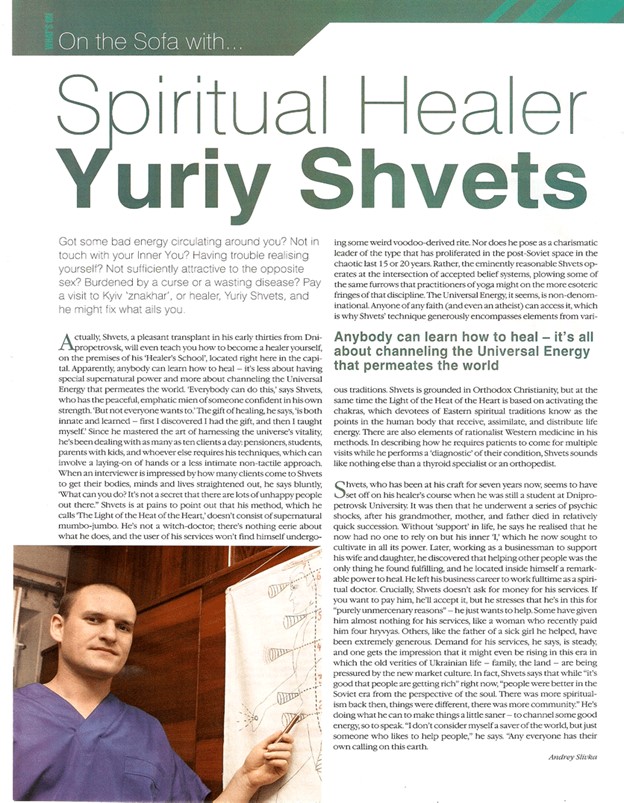 Energy healing therapy